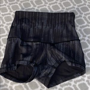 Lululemon striped shorts
